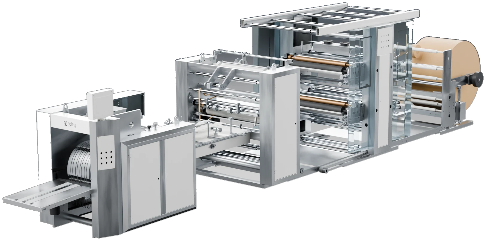 SM-70-P Full-Servo High Speed Flat & Satchel Bag Machine
